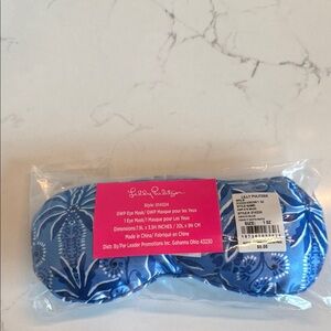 Lilly Pulitzer Blue Botanical Sleep Mask